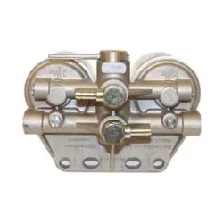 Dobbel filterholder m/vender (Inkl. Filter)