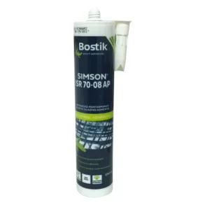 Simson UV-Beskyttet Vinduslim 290ml ISR 70-08, Sort