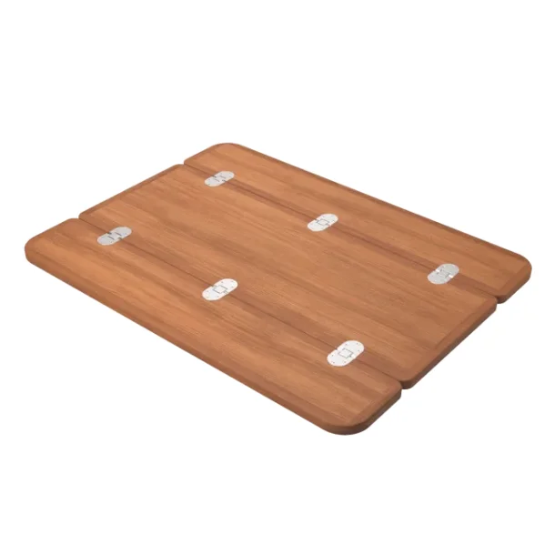Bordplate Miami Teak Sammenleggbar