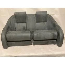 Bluesea Porto Sofa Twin 85 Blueseatekst. Gr� m/Sorte Kjeder