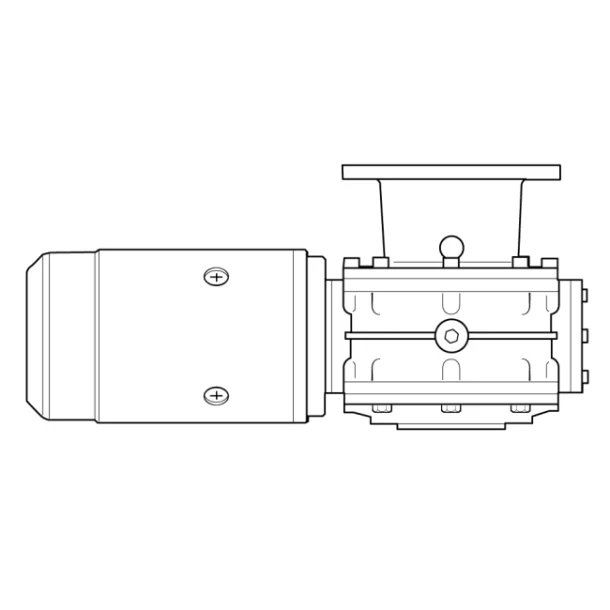 Lewmar V3 24v Motor/girboks Non FastFit