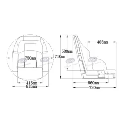 Sailcroft Royal Premium Hvit dobbel s�m