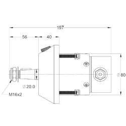 Multisteer Hydraulisk innenbordsstyring for ror pakke 1