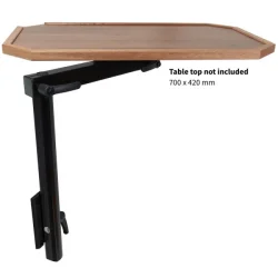 NOA Bordstativ Lagun Anodisert karbonsort