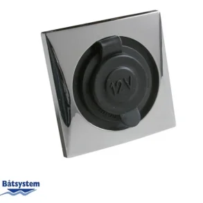 Btsystem Strmuttak 12V Matt krom