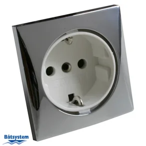 Btsystem El.Uttak 220V Krom