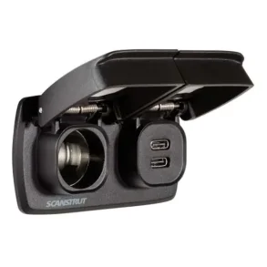 Scanstrut SC-MULTI-F1 Flip-Pro 12V og USB-C Ladeport