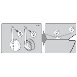 Lewmar Fastnkkel for Ankervinsj