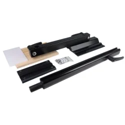 NOA Bordstativ Lagun Anodisert karbonsort