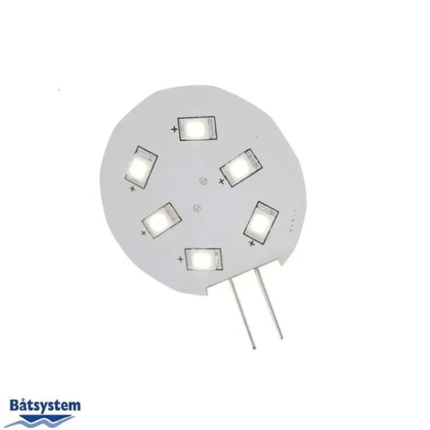 Btsystem Lyspre G4 6 LED Sidekontakt 1,3W 8-30V