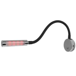 Nautilight Aries LED kartlampe flexarm 8-30V/2W