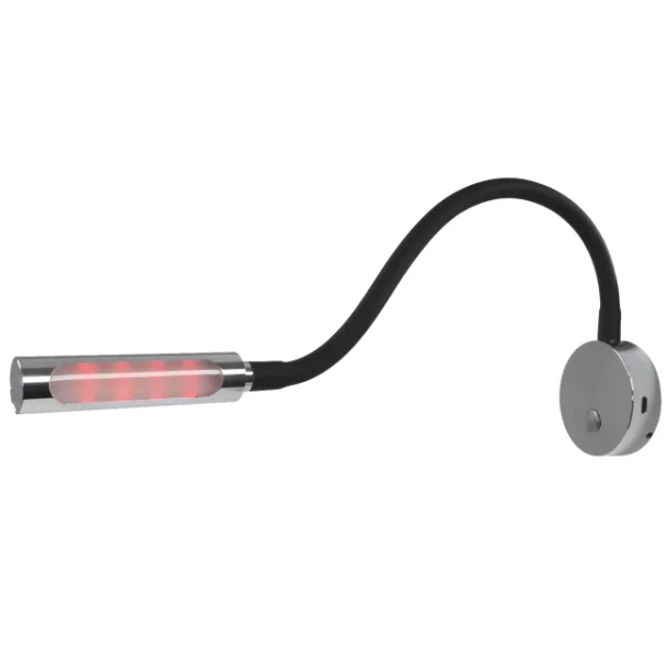 Nautilight Aries LED kartlampe flexarm 8-30V/2W