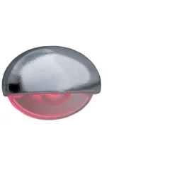 Btsystem Steplight LED Krom m/Bltt Lys 0,25W 12V