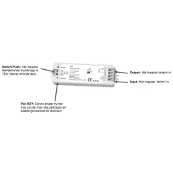 Nautilight Capricorn LED dimmerenhet