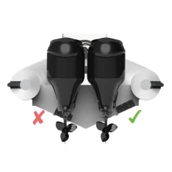 Hydrotab 450SR Interceptor Trimplan Startpakke 12V/24V