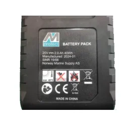 M-Protect Ekstra batteri til Poleringsmaskin