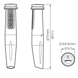 Whale Twist Dusjbatteri for innfelling kun kaldt vann 