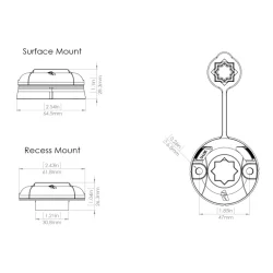 Railblaza StarPort Festepunkt Sort 