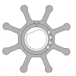 JP Impellerkit Mercruiser 47-59362T MC97 