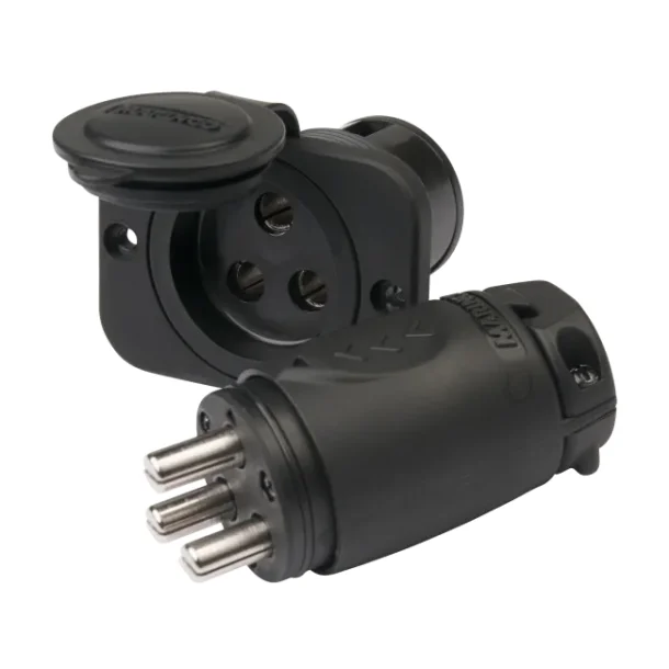 Marinco Heavy Duty Stpsel/Kontakt for Elmotor 12V 70A 