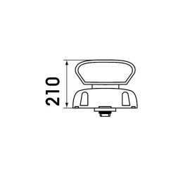 Ventilator Cool'n'dry Bl 210mm 