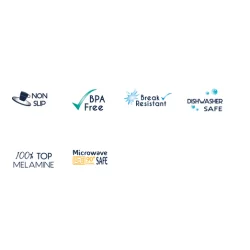 Marine Business Living Melaminservise 16 deler