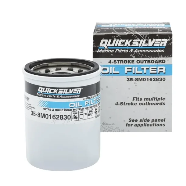 Quicksilver Oljefilter til Mercury/Mariner 25-115hk EFI Mercury/Mariner 25hk 06 og eldre Mercury/Mar