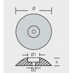 Roranode Rund 110mm 0,70kg 
