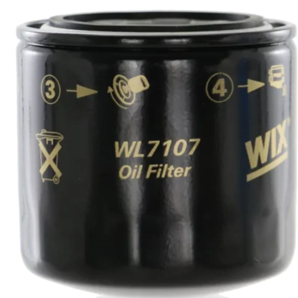 Oljefilter Wix WL7107 Yanmar 2QM/3HM/3QM/4LH Nanni 3.100/3.110/4.150/4.38 Honda BF 75/90/115/130