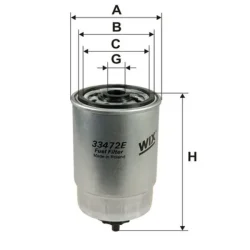 Drivstoffilter Wix 33472E (EHD) 