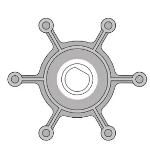 JP Impellerkit TA3P10 1052S Nitril 