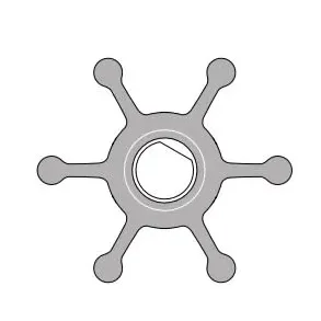 JP Impellerkit F2 1077B Nitril 