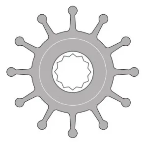 JP Impellerkit F5 1027B Lang 