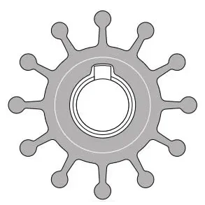 JP Impellerkit F5 801B Neopren 