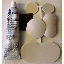 Reparasjonssett for PVC b�ter og fendere PVC Lim