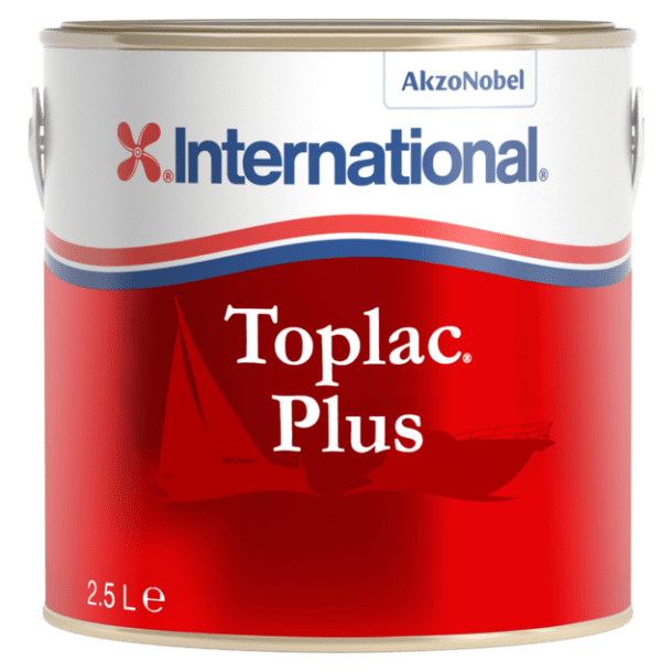 International Toplac Plus 1-komponent lakkmaling Enkel pfring Helblank finish