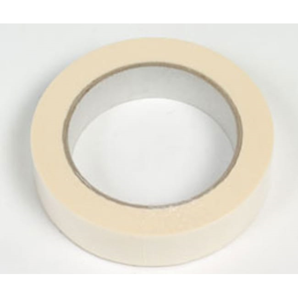 Maskeringstape Papirtape Lengde 50 meter Bredde 19mm og 25mm