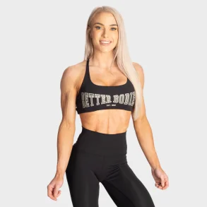 1982 Strappy Bra  black