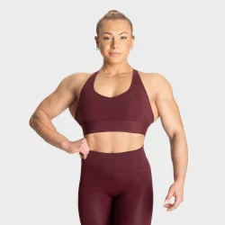 Core Sports Bra Maroon