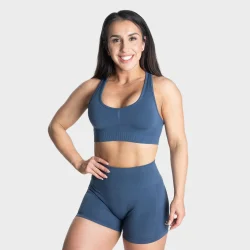 Scrunch Sports Bra Sky Blue