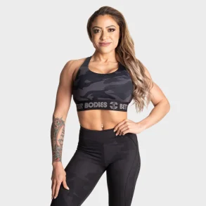 Classic Sports Bra  Dark Camo