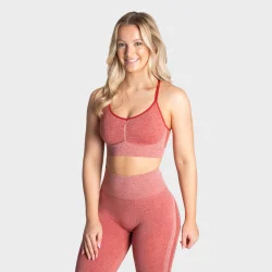 Curve Scrunch Bra  Chili red melange