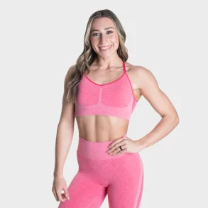 Curve Scrunch Bra  Hotpink melange