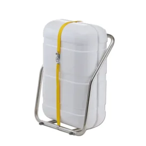 Rustfri fltekrybbe for pushpit