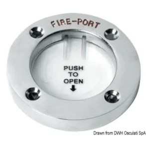 Fire Port Polert AISI 316