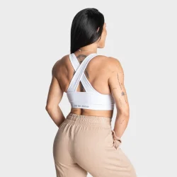 Scrunch Sports Bra  White