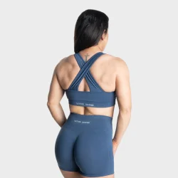 Scrunch Sports Bra Sky Blue