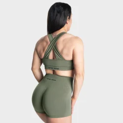 Scrunch Sports Bra Washed Green