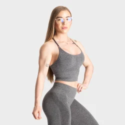 Rockaway Bra  Graphite Melange