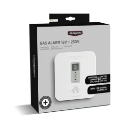 Gassalarm 12/24/230V